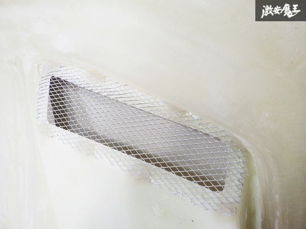 ★未使用品 新品★ 風(fēng)間オート制 LEXUS AVC10 RC 前期 エアロ 軽量 ボンネット エンジンフード フード FRP制 白ゲル仕上げ ダクト付き