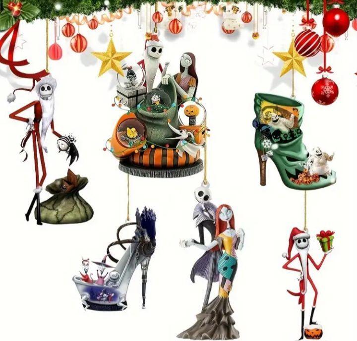 ナイトメア?ビフォア?クリスマスクリスマス2Dアクリルオーナメントセット