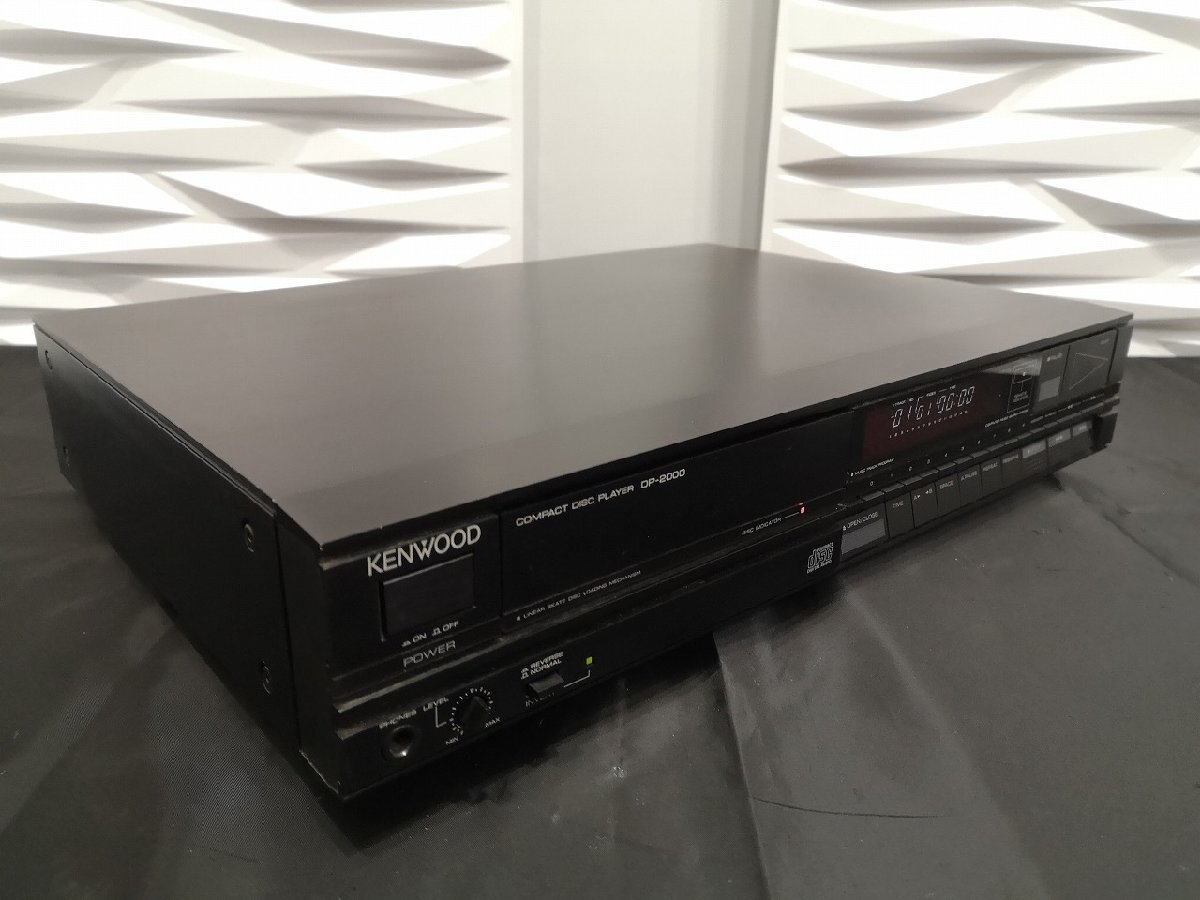 ◆大感謝祭!!◆定価15萬円?1985年発売フラッグシップ◆KENWOOD DP-2000/dp2000 CDプレーヤー?ケンウッド◆整備済◆下取歓迎 m0d7856