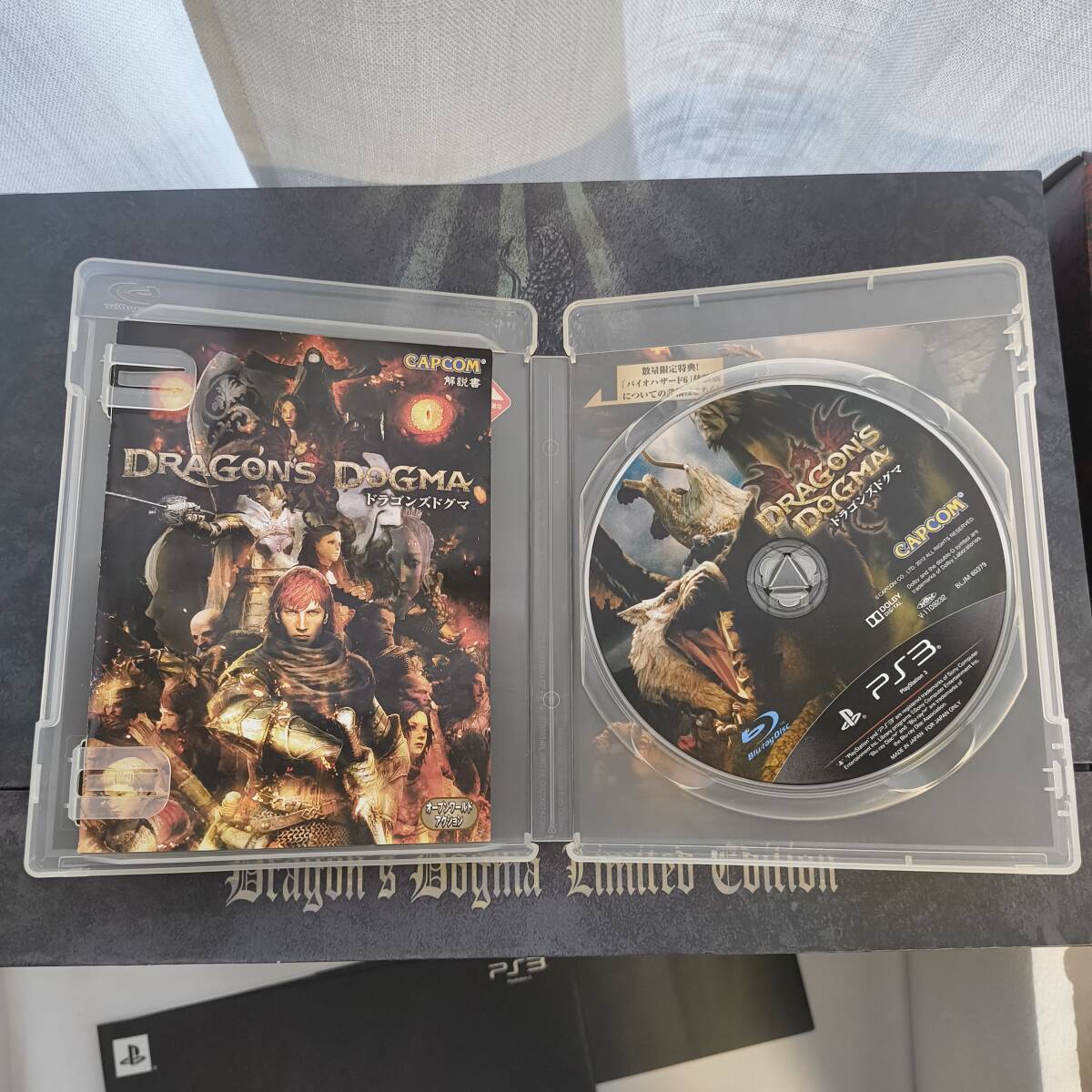 PS3 ドラゴンズドグマ フィギュア 特典スタチュー イーカプコン PS3 ドラゴンズドグマ フィギュア 特典スタチュー イーカプコン