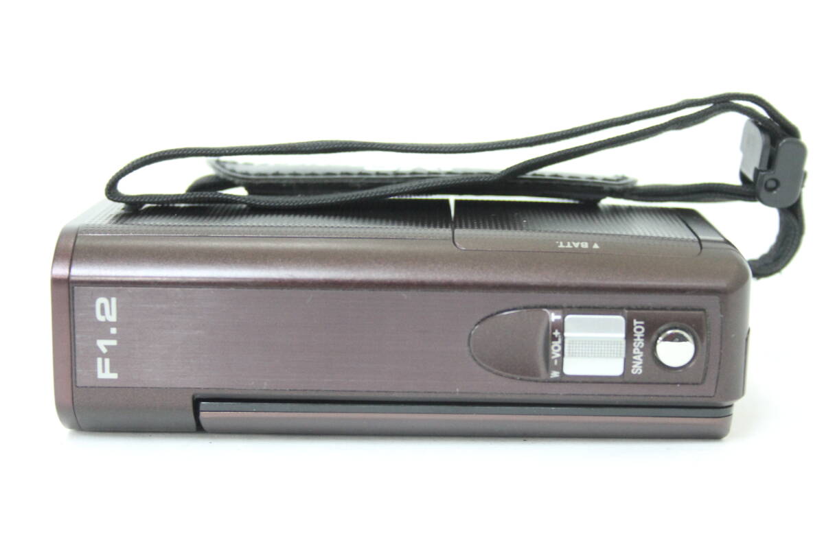 【返品保証】 【録画再生確認済み】JVC GZ-V675-T ブラウン 12MEGA F1.2 バッテリー付き ビデオカメラ v9542_画像6