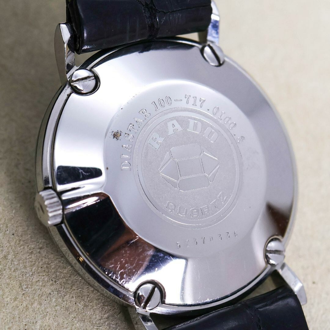 稼働 RADO DIASTAR 腕時計 ラウンド 美品 新品電池 レア 120 稼働 RADO DIASTAR 腕時計 ラウンド 美品 新品電池 レア 120