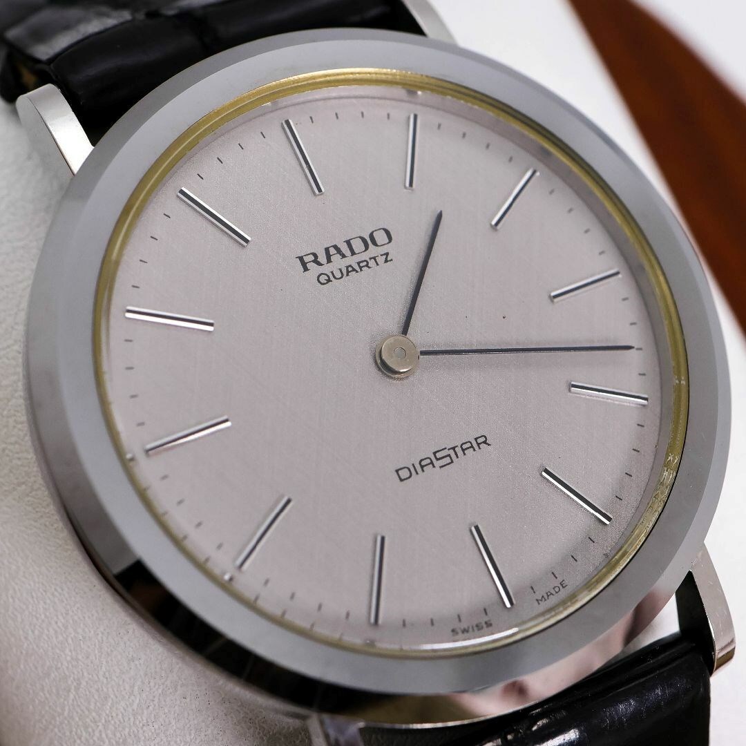 稼働 RADO DIASTAR 腕時計 ラウンド 美品 新品電池 レア 120 稼働 RADO DIASTAR 腕時計 ラウンド 美品 新品電池 レア 120