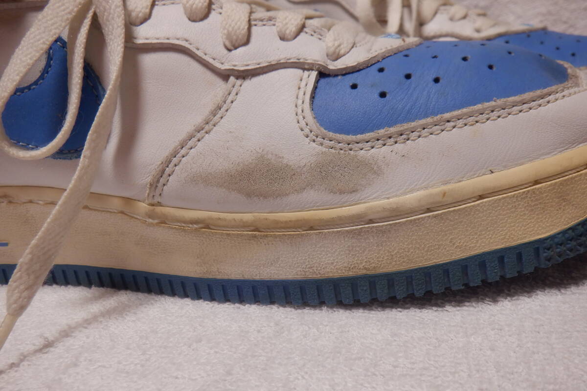 NIKE AIR FORCE 1 MID サイズ26.5㎝ ヴィンテージ レア エアフォース1 水色_画像8
