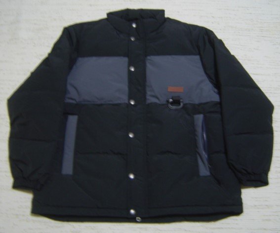 セール30% 送料無料 POLeR ポーラー 60/40 GUIED DOWN JACKET スタンド 羽毛 ダウン ジャケット 保温 撥水 黒 M 233MCV0004 メンズ 人気