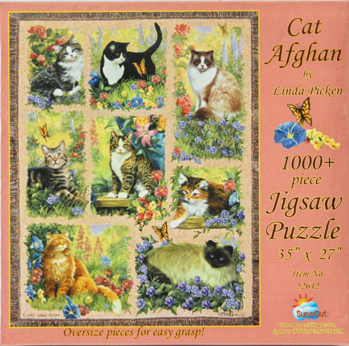 CAT AFGHAN 1000ピース