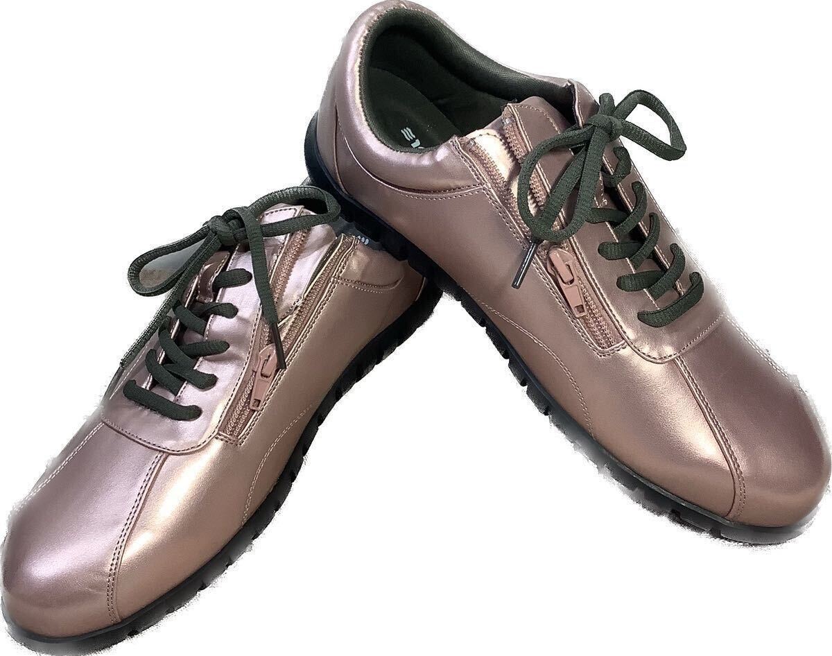 新品未使用品 レディース ウォーキングシューズ move sole ピンクS③