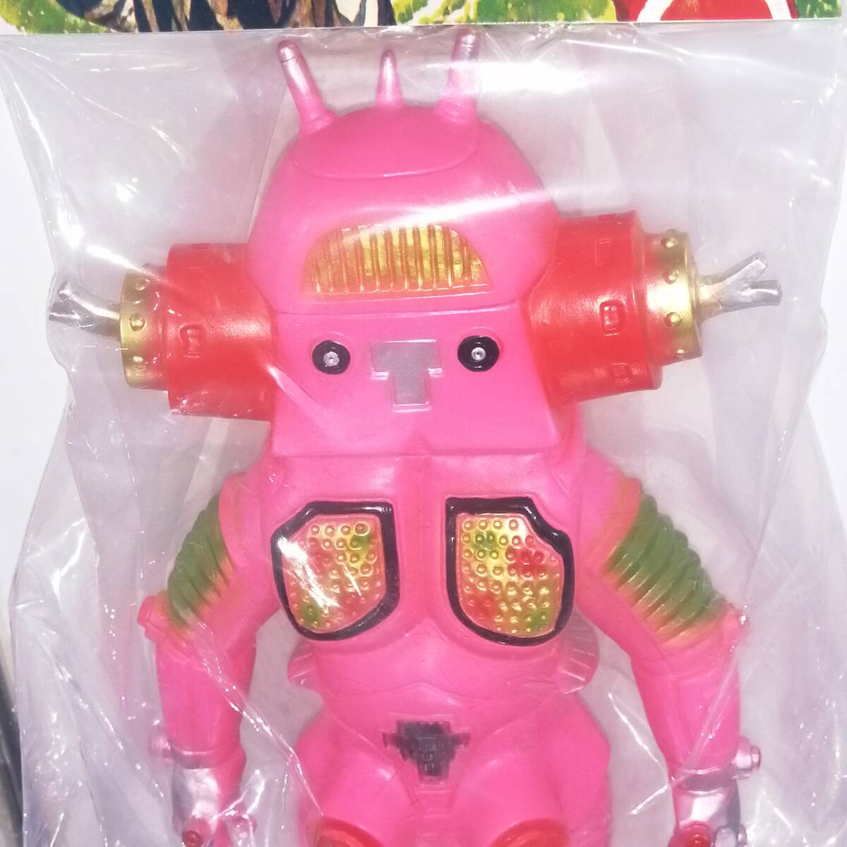 BULLMARK ブルマァク ソフビ 特大 キングジョー ピンク 検 BULLMARK ブルマァク ソフビ 特大 キングジョー ピンク 検