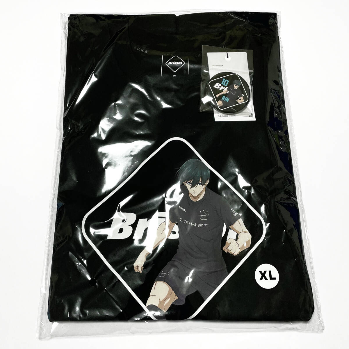 24AW新品XL缶バッジ付F.C.Real BristolブルーロックBLUE LOCK S 24AW新品XL缶バッジ付F.C.Real BristolブルーロックBLUE LOCK S