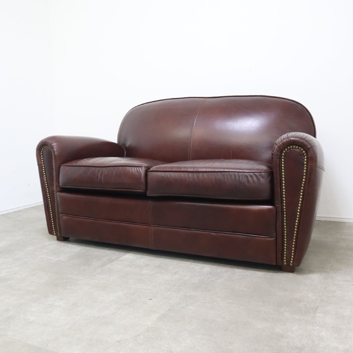 HALO ハロ FLEAMARKET 2P SOFA 2人掛けソファ 総本皮 HALO ハロ FLEAMARKET 2P SOFA 2人掛けソファ 総本皮