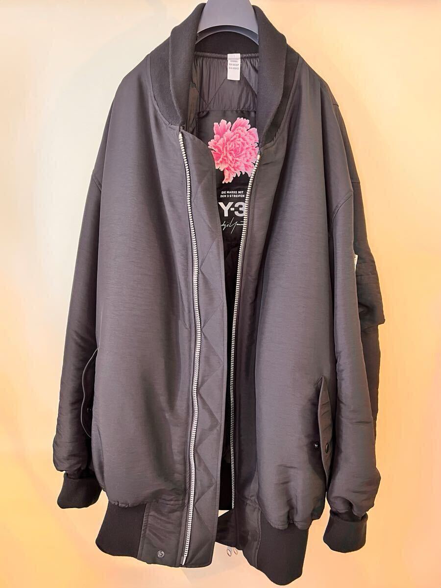 【入手困難_美品】Y-3 / Yohji Yamamoto / ワイスリー / ヨウジヤマモト / ビッグシルエット / リバーシブル / MA-1 / ボンバージャケット