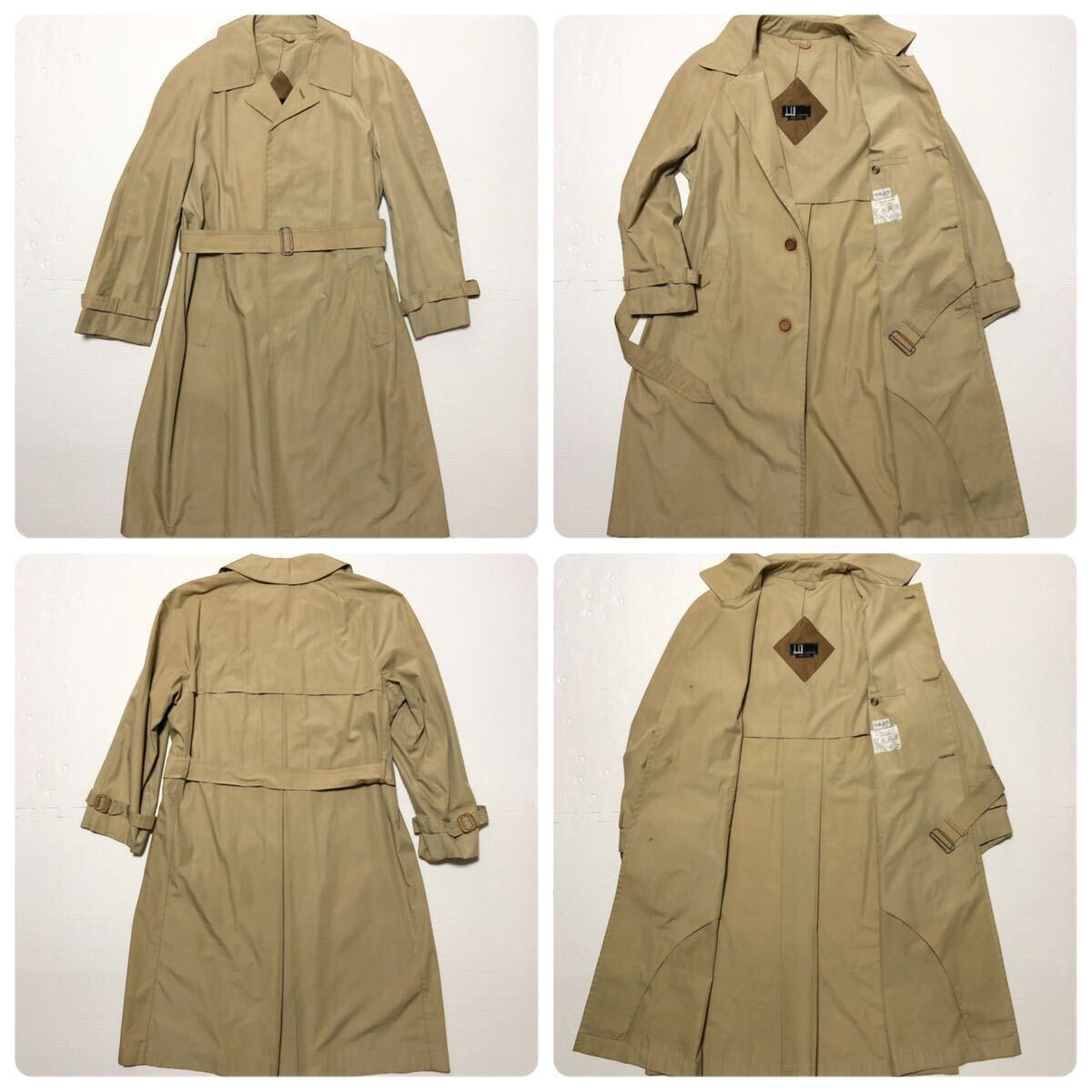 dunhill ダンヒル シングルトレンチコート ベルテッドロング dunhill ダンヒル シングルトレンチコート ベルテッドロング