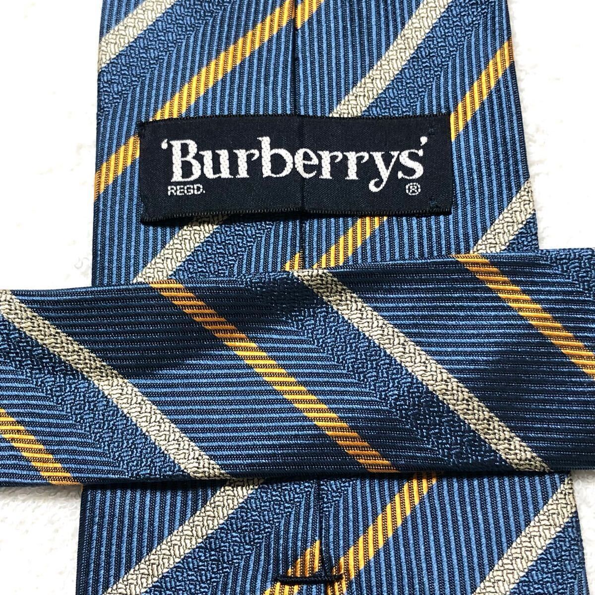 Burberrys バーバリー ネクタイ レジメンタルストライプ ホース Burberrys バーバリー ネクタイ レジメンタルストライプ ホース