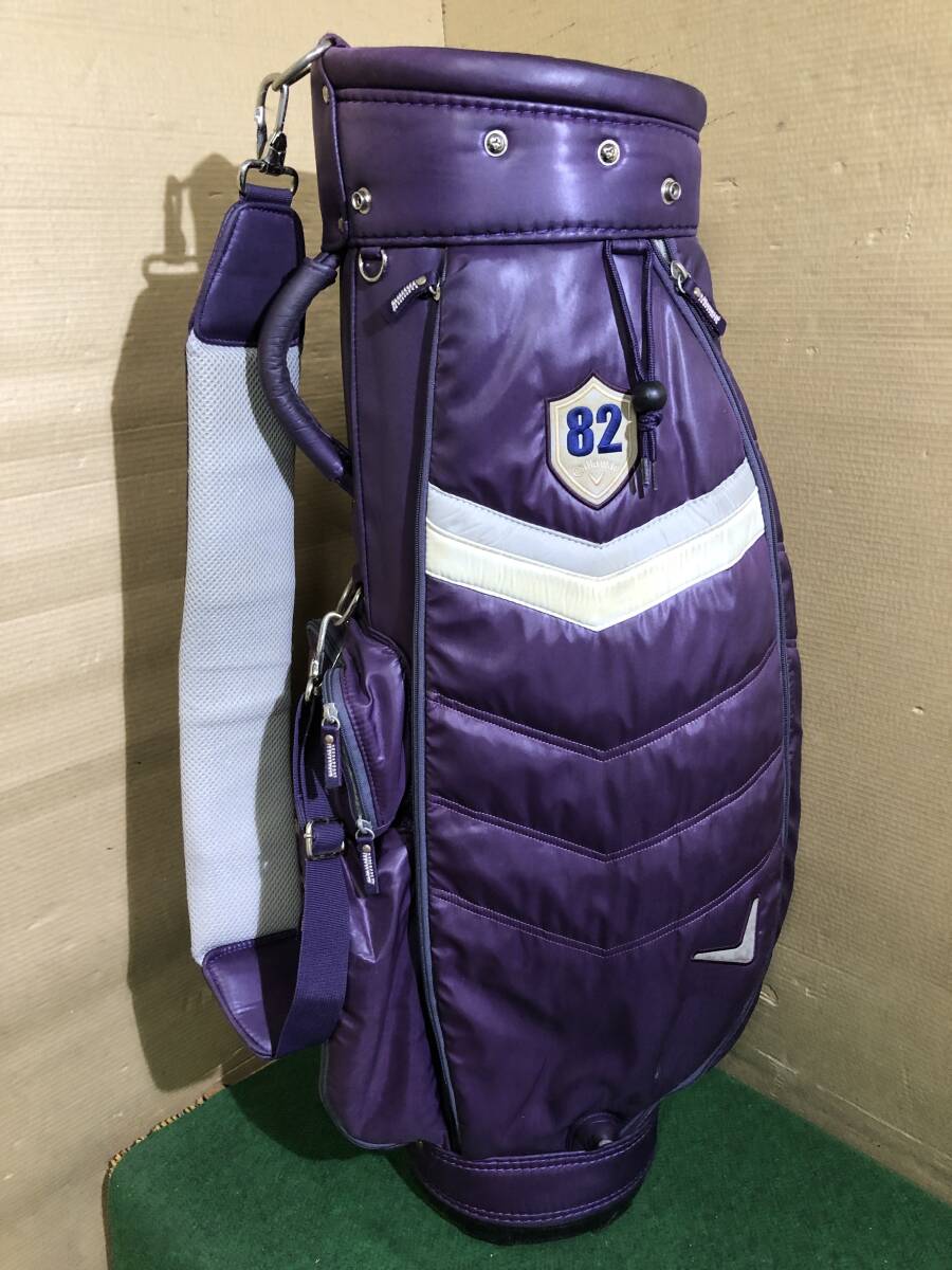 送料無料/おてがる配送☆中古品 Callaway キャロウェイ キャディバッグ［4822］※難アリ