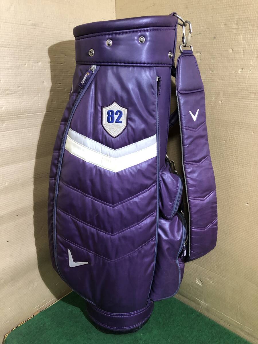 送料無料/おてがる配送☆中古品 Callaway キャロウェイ キャディバッグ［4822］※難アリ