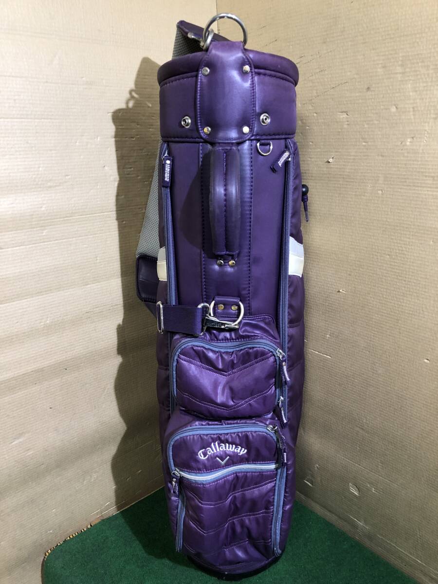 送料無料/おてがる配送☆中古品 Callaway キャロウェイ キャディバッグ［4822］※難アリ