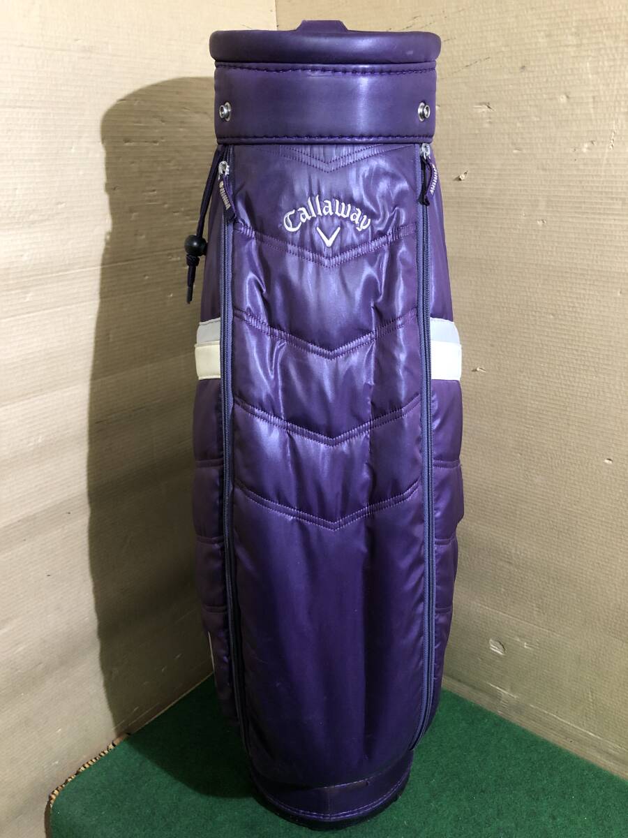 送料無料/おてがる配送☆中古品 Callaway キャロウェイ キャディバッグ［4822］※難アリ