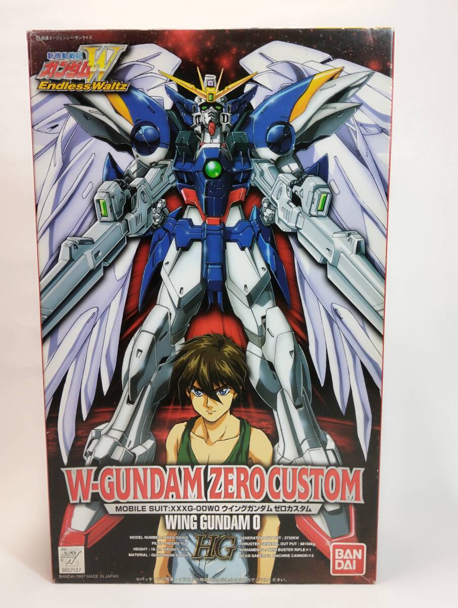 1/100 HG ウイングガンダムゼロカスタム ヒイロユイフィギュア付 1/100 HG ウイングガンダムゼロカスタム ヒイロユイフィギュア付