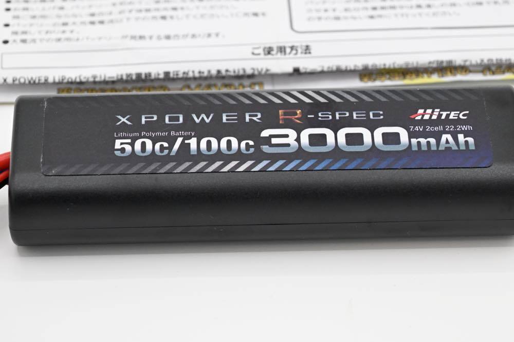  радиоконтроллер для аккумулятор XPOWER R-SPEC Li-Po 7.4V 3000mAh 50C/100C Tamiya модель коннектор 