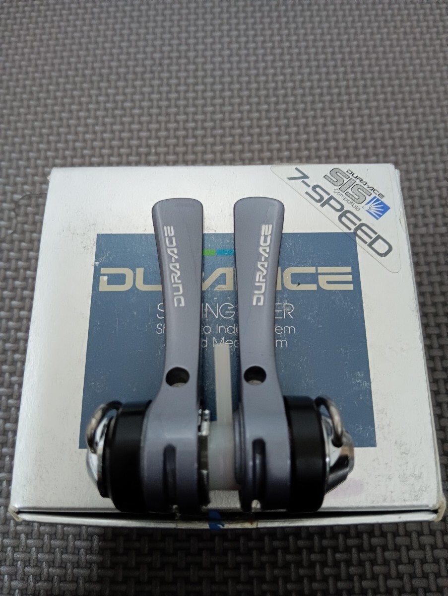【未使用】 DURA-ACE SL-7401 2×7s Wレバー シフトレバー デュラエース シマノ SHIMANO