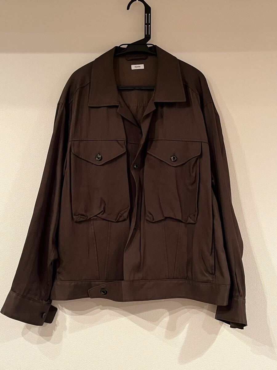 Blurhms 20SS Rayon Cotton Short Jacket サイズ2 ジャンパー・ブルゾン一般 Blurhms 20SS Rayon Cotton Short Jacket サイズ2 ジャンパー・ブルゾン一般