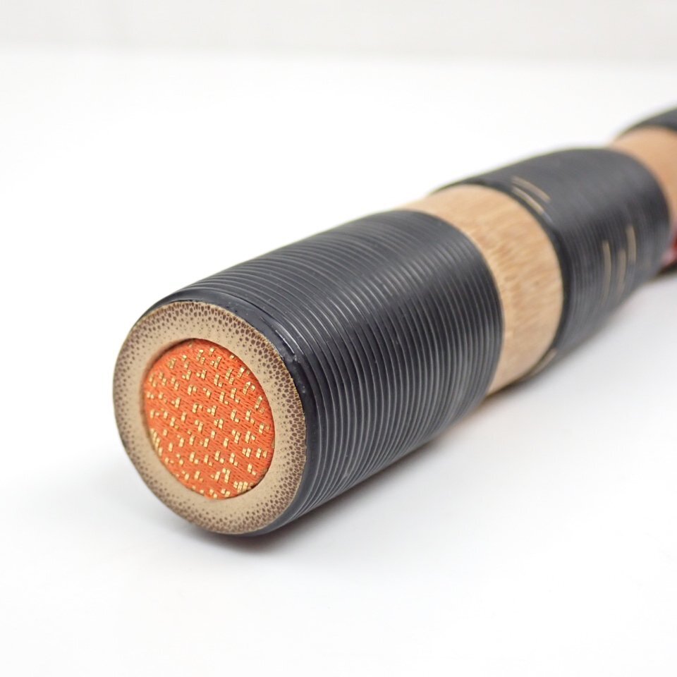 雅楽　龍笛　本管 吹物 龍笛 煤竹製 龍笛 煤竹・樺巻 | 武蔵野楽器