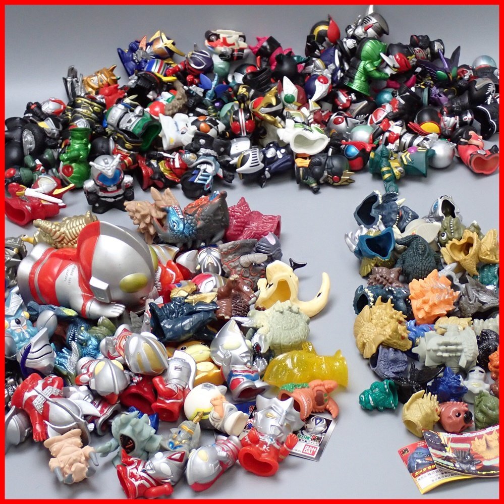 ☆特撮系 ミニソフビ 大量セット/仮面ライダーキッズ ☆特撮系 ミニソフビ 大量セット/仮面ライダーキッズ