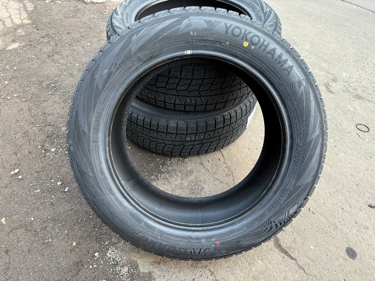  new goods unused 225/55R19 YOKOHAMA iceGUARD iG70 2023 year made studdless tires 4 pcs set K98