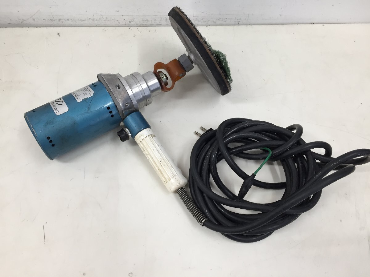中古 キムラ技研 ユニオン商事 100V ユニマシン 電動ハンドポリッシャー 91-14366(管2FW)