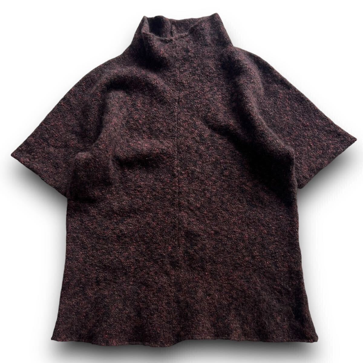 Rare 90s Plantation wool knit sweater ISSEY MIYAKE I.S. Japanese label archive collection vintage 00s イッセイミヤケ 希少
