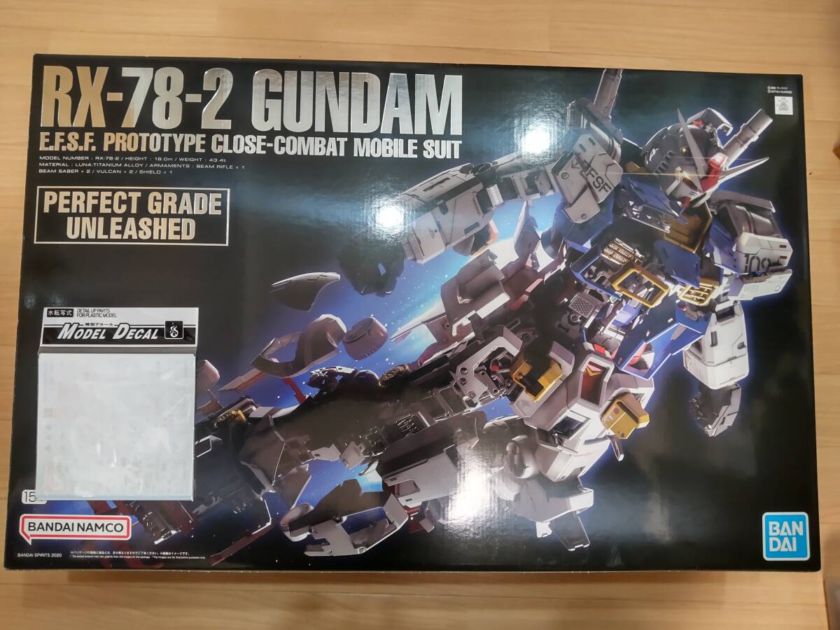 水転写デカール付PG UNLEASHED 機動戦士ガンダムRX-78-2 水転写デカール付PG UNLEASHED 機動戦士ガンダムRX-78-2