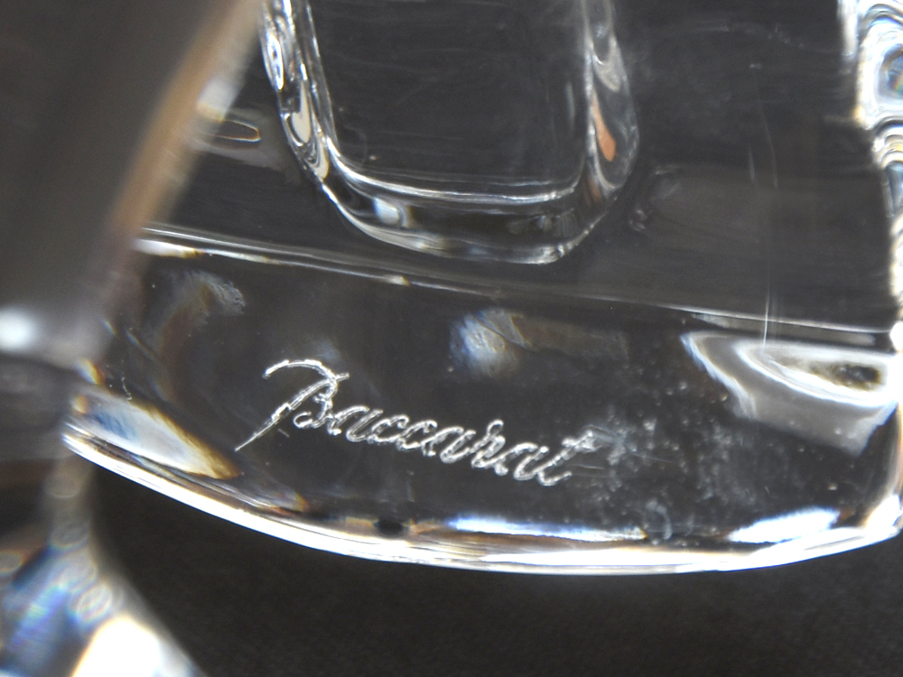 バカラ トナカイのクリスタル製置物 Baccarat バカラ クリスタルガラス クリスマス トナカイ