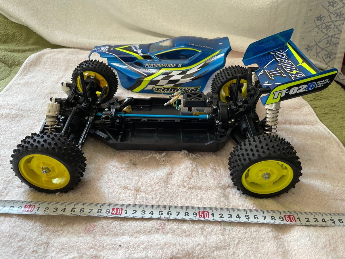 田宮　プラズマエッジ 2 TT-02B PLASMA EDGEⅡ タミヤ RC特別企画商品 1/10RC プラズマエッジII ブラック