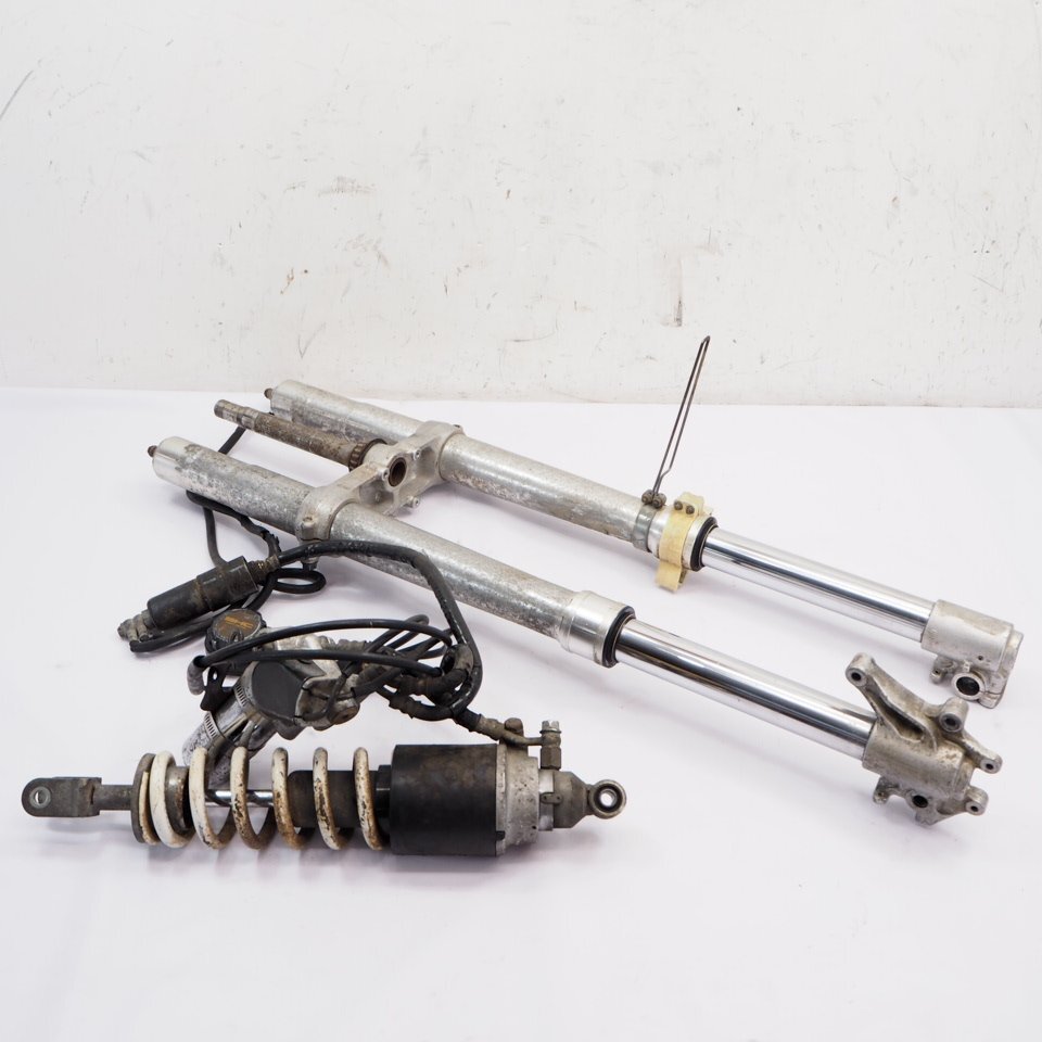 DR250S SJ44A純正フロントフォーク サスペンション リアサス連動 DR250S SJ44A純正フロントフォーク サスペンション リアサス連動