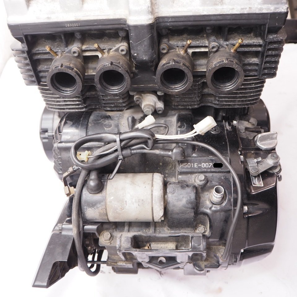 XJR400Rエンジン RH02J H501E-007 クランキングOK シリンダー XJR400Rエンジン RH02J H501E-007 クランキングOK シリンダー
