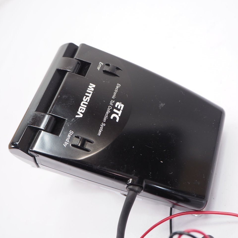 バイク用ETCミツバサンコーワMITSUBA MSC-BE21電源確認済み アンテナ一