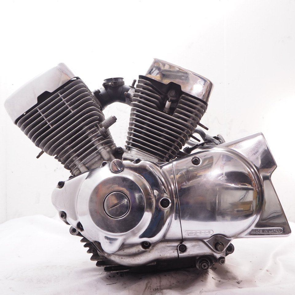 ビラーゴ250 3DM-083エンジンvirago シリンダー ピストン セルモーター クランクケース