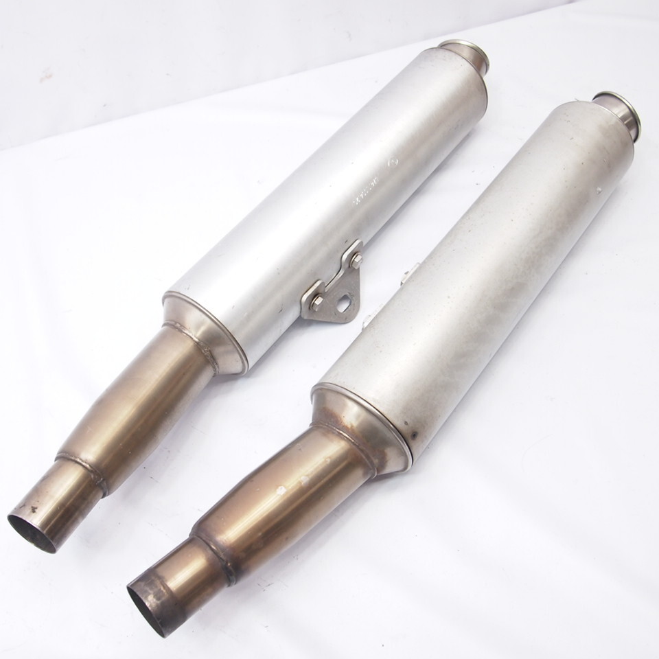 900SS оригинальный глушитель левый правый дыра нет 91 год ~ 400SS muffler ZDM-A04 B-04 Ducati 