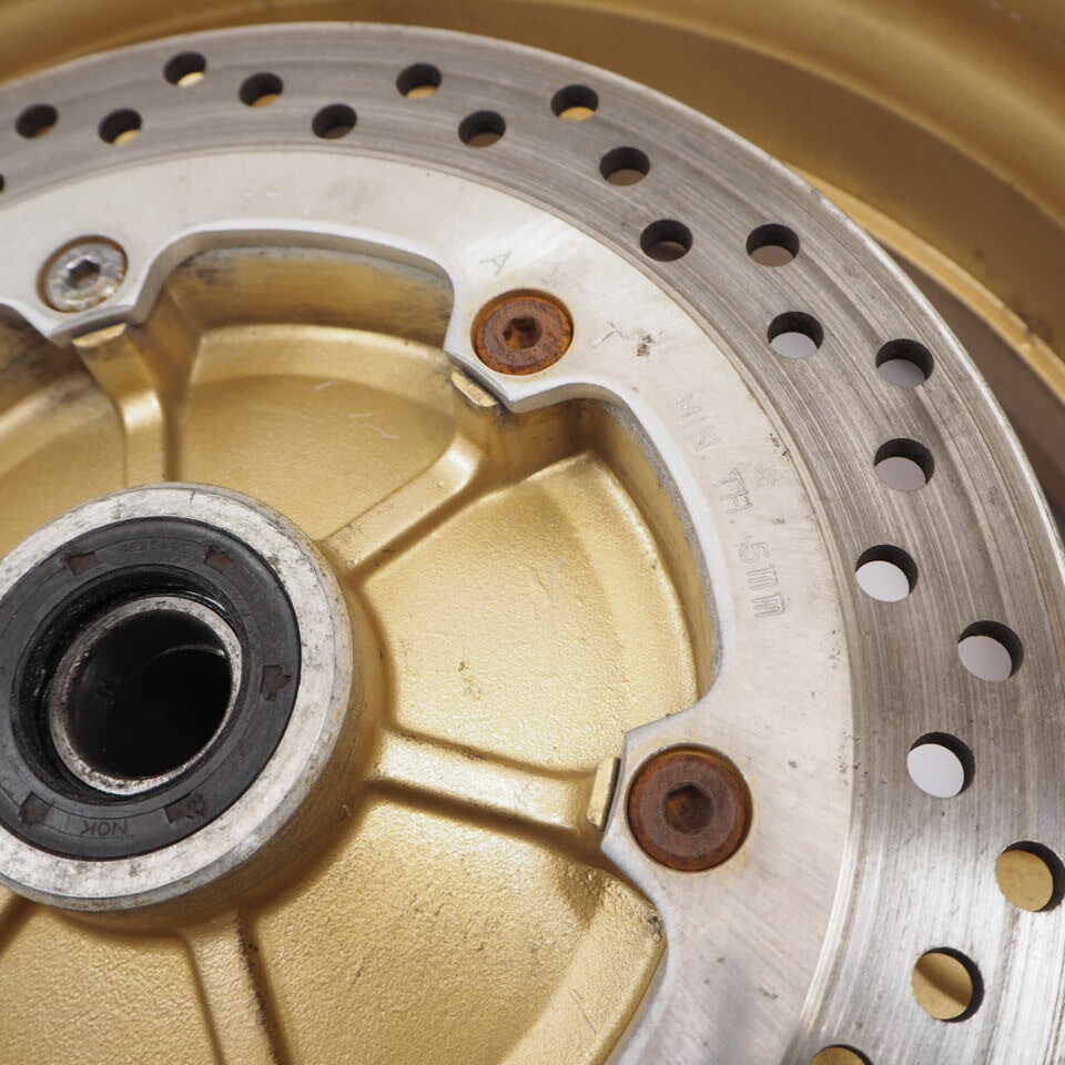 CB1300SF SC40純正リアホイール后ろホイール17x5.50 98-02年14Sリアブレーキディスクローター