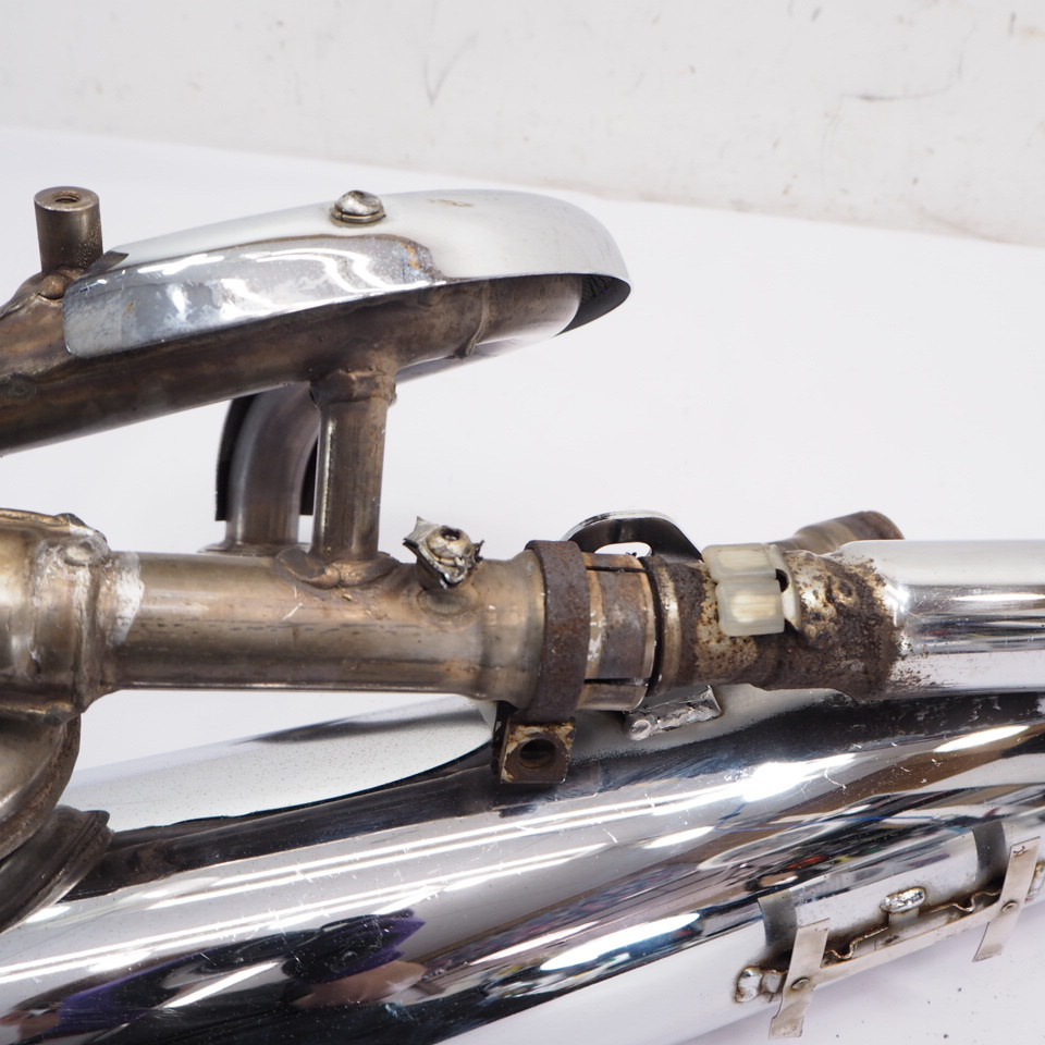 エリミネーター250V VN250A純正マフラー フロント リア エキパイ