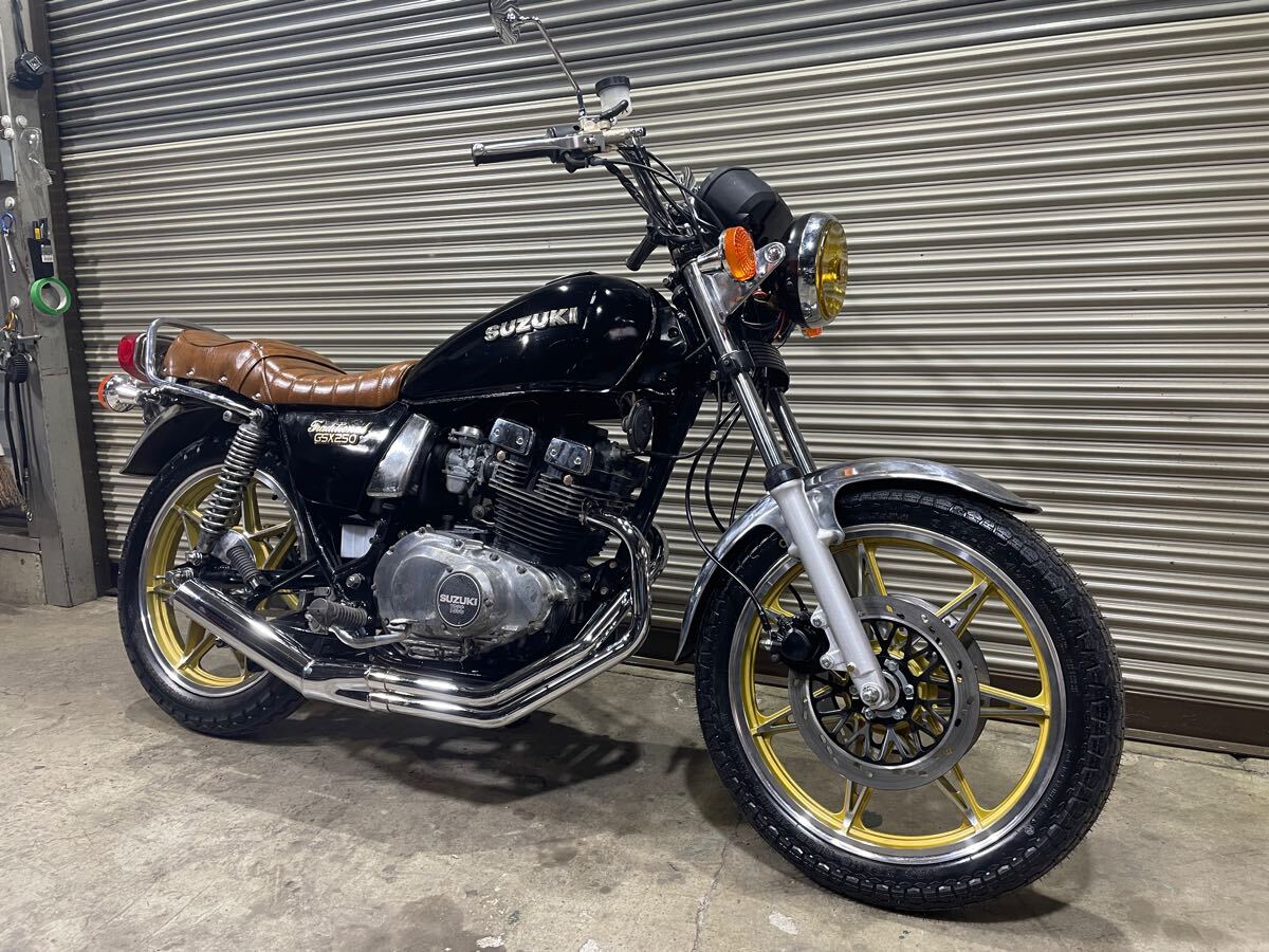 東京発】GSX250T 前期 GS25X トラザリ ザリゴキ検)CB250 CB400 東京発】GSX250T 前期 GS25X トラザリ ザリゴキ検)CB250 CB400