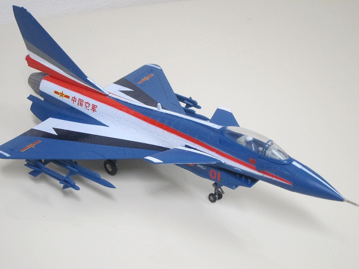 1/72　中国空軍　Ｊ－１０戦闘機「ファイアバード」　金属製