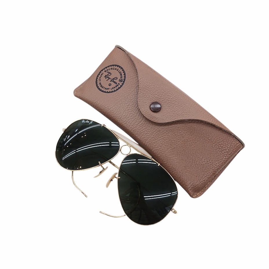 70s〜80s B&L Ray-Ban BAUSCH & LOMB レイバン ボシュロム ティアドロップ アビエーター サングラス シューター ヴィンテージ ケース付き その他