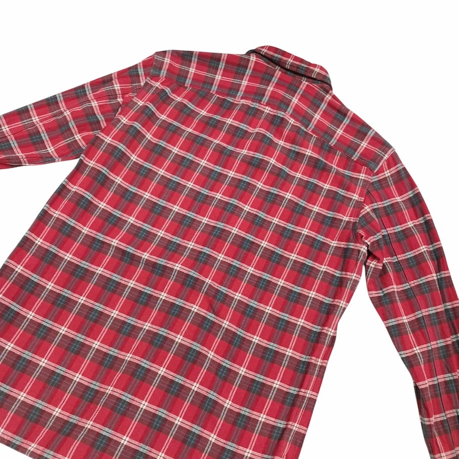 RRL Ralph Lauren Matlock West Sport Shirt ダブルアールエル 長(zhǎng)袖シャツ レッド チェック 0200011734