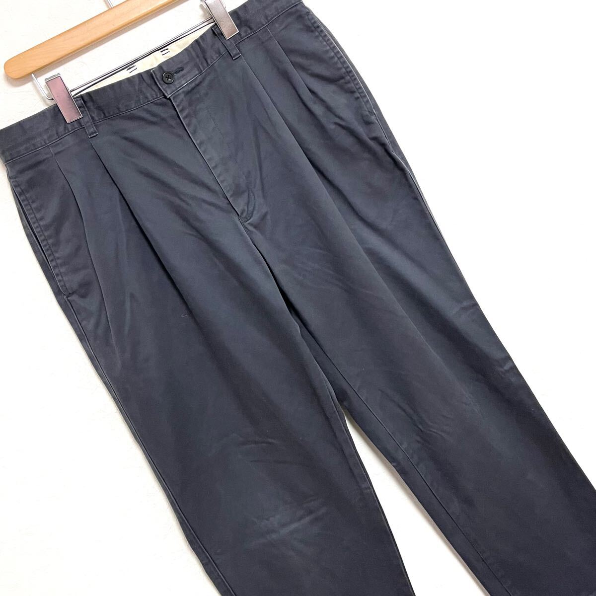 オールド ユニクロ◎90s 00s【UNIQLO】タック パンツ チノパン オールド ユニクロ◎90s 00s【UNIQLO】タック パンツ チノパン