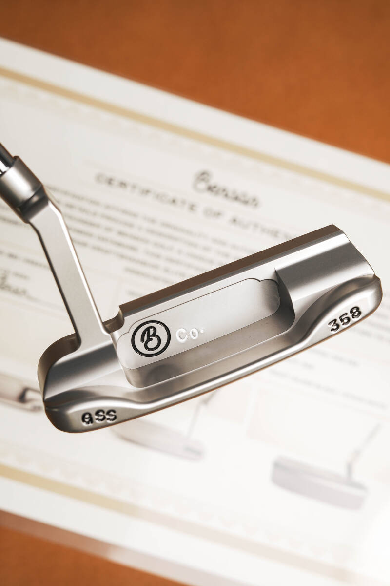新品未使用　Benson BB1 B&Co. GSS COA付属 ジャーマンステンレス ツアーパター ゴルフクラブ