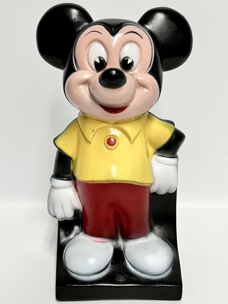 70's プレイパル ディズニー ミッキーマウス ソフビ バンク 貯金箱 PLAY PAL Disney Mickey Mouse vintage ビンテージ ヴィンテージ