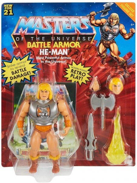 マテル マスターズオブザユニバース バトルアーマー ヒーマン フィギュア MATTEL MASTERS OF THE UNIVERSE BATTLE ARMOR HE-MAN MOTU