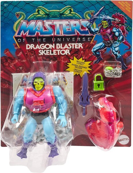 マテル マスターズオブザユニバース ドラゴンブラスター スケルター フィギュア MATTEL MASTERS OF THE UNIVERSE SKELETOR MOTU