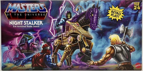 マテル マスターズオブザユニバース ナイト・ストーカー フィギュア スケルター ヒーマン MASTERS OF THE UNIVERSE NIGHT STALKER MOTU